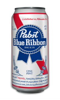 pabst blue ribbon can 16oz