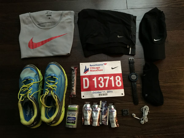 alex le chicago marathon race kit