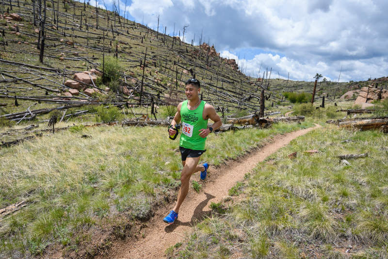 alex le north fork 50k finish